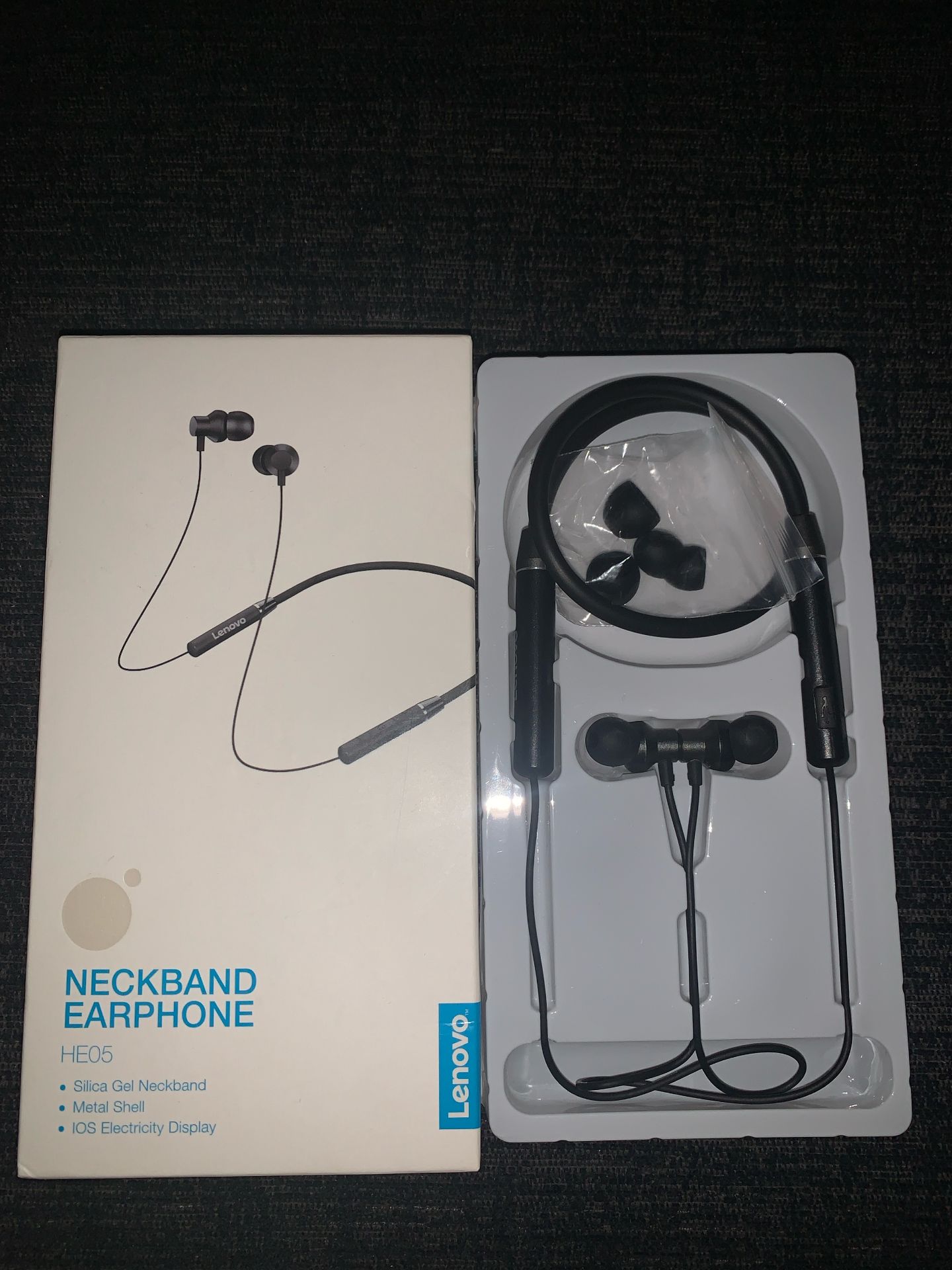 Lenovo HE05 Neckband Earphone
