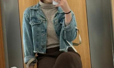 Denim Jacket Blue Oversized