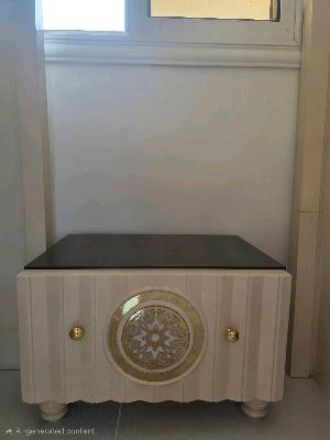 White Decorative Cabinet