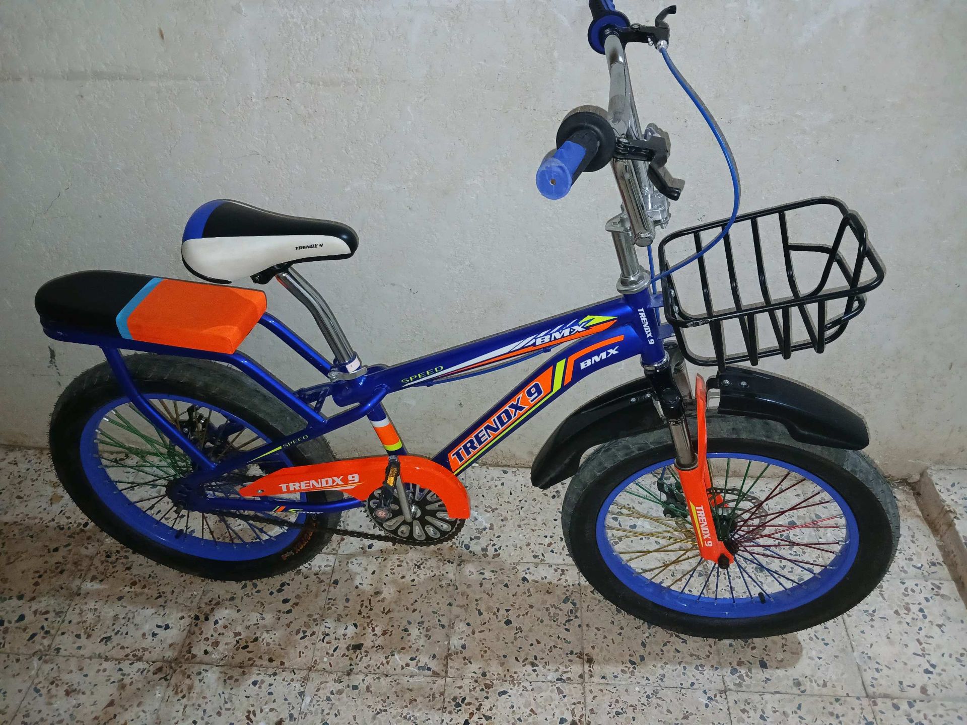 Trendx 9 Kids Bicycle Blue/Orange
