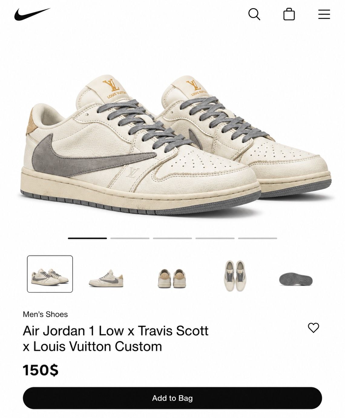 Air Jordan 1 Low Travis Scott