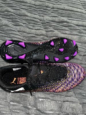 Puma Football Boots Purple Black