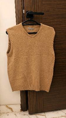 Tan Knit Vest
