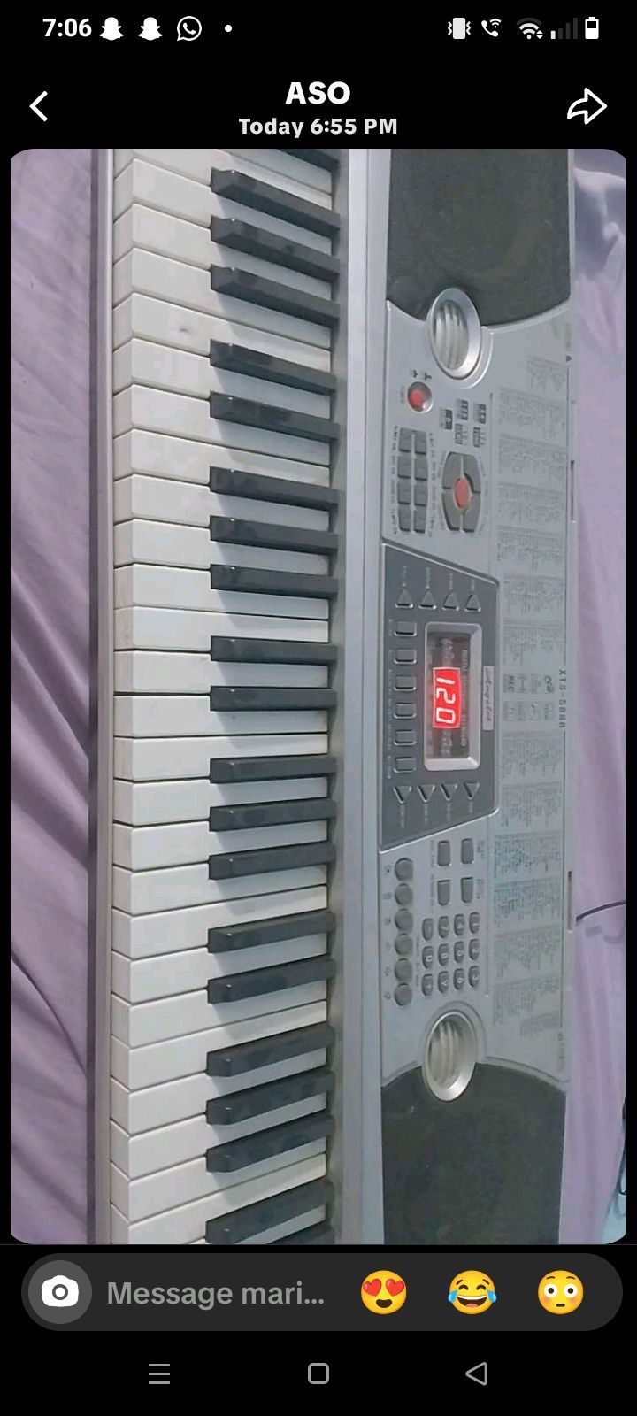 electric biano XTS 5888