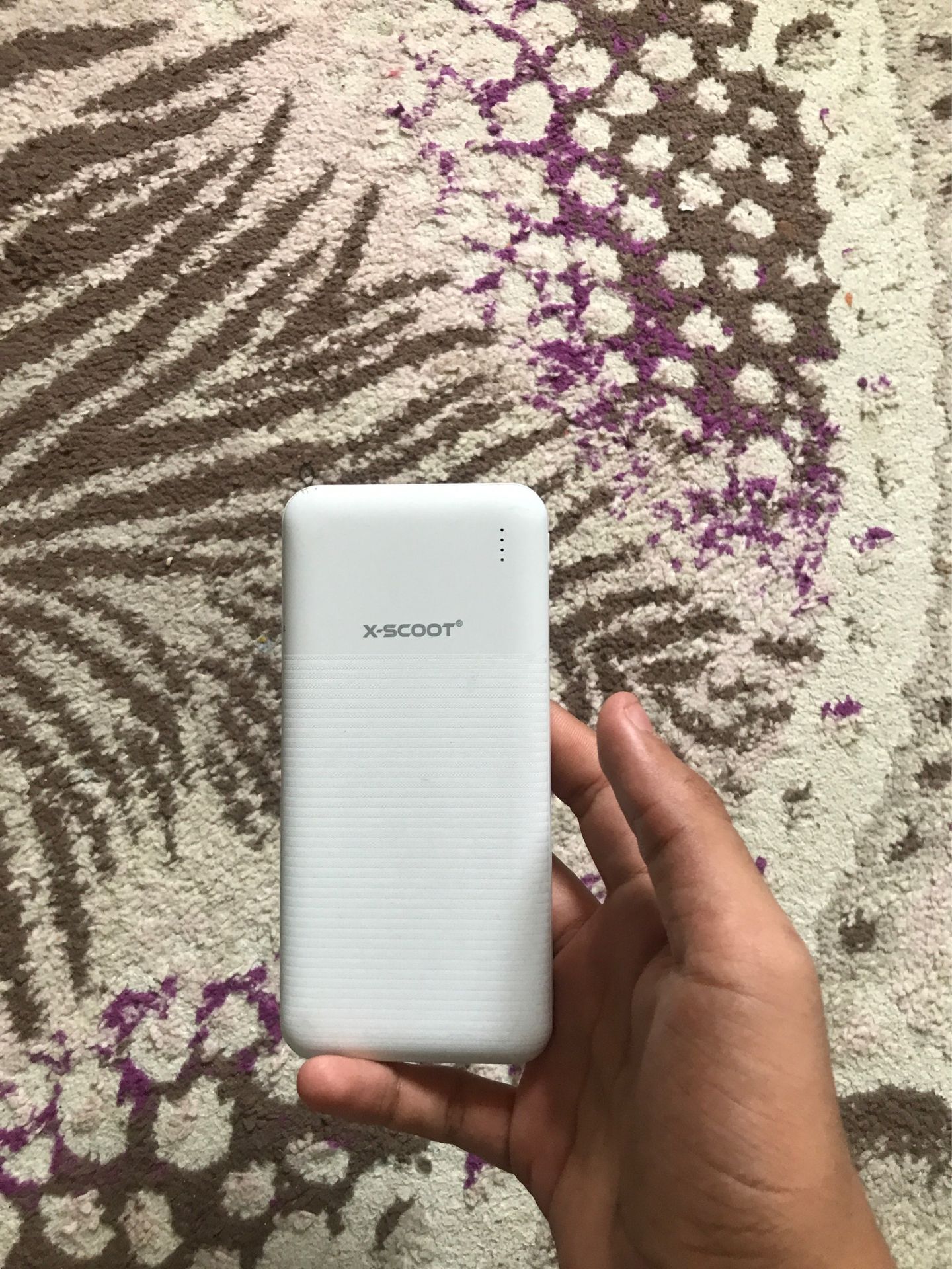 X-Scoot Power Bank White