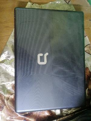 Laptop with Bracket Logo