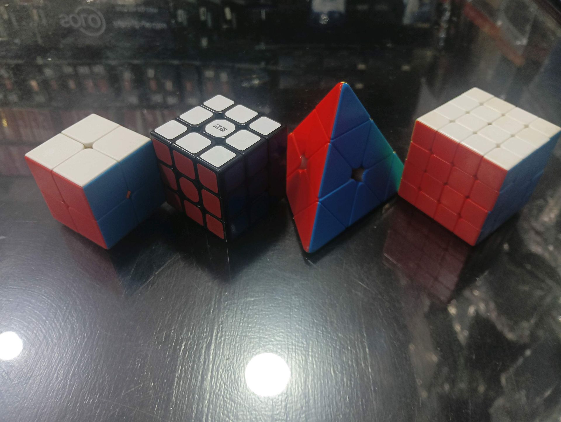 Rubik's Cube Set - 4 Puzzles