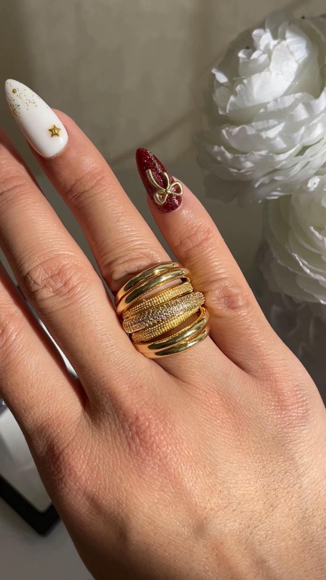18K Gold plated Ring
