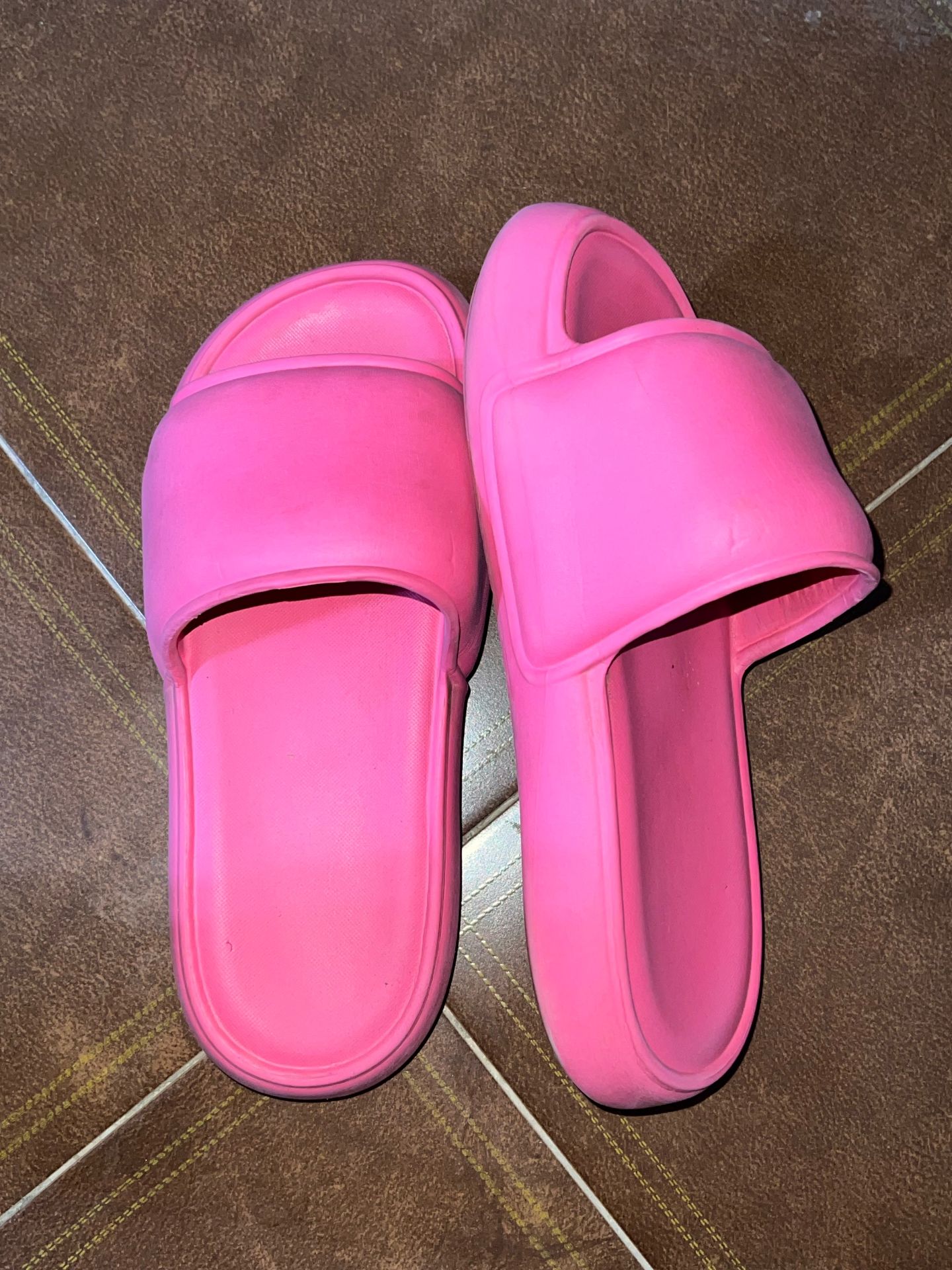 Pink Slide Slippers