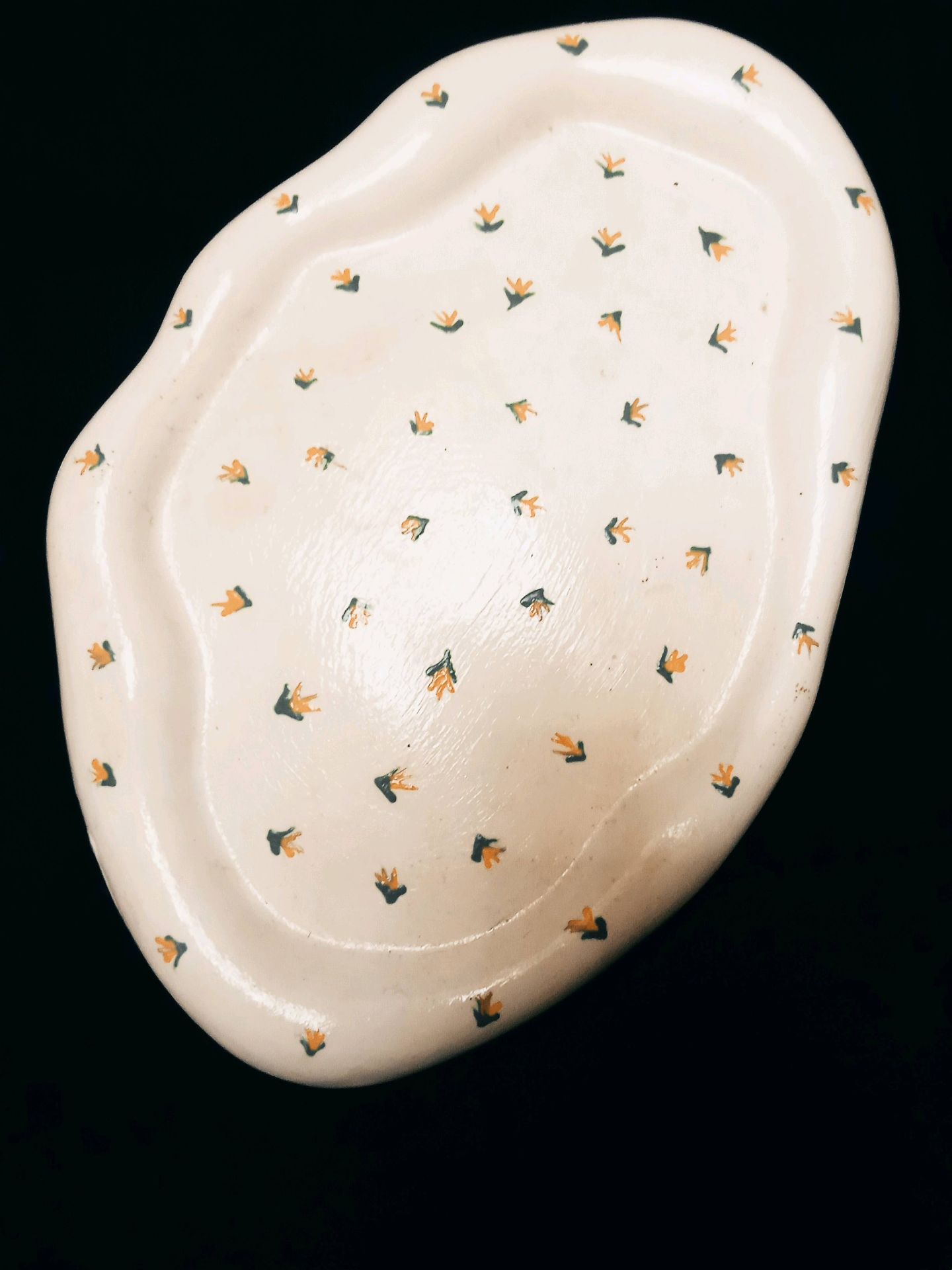 Pottery coaster