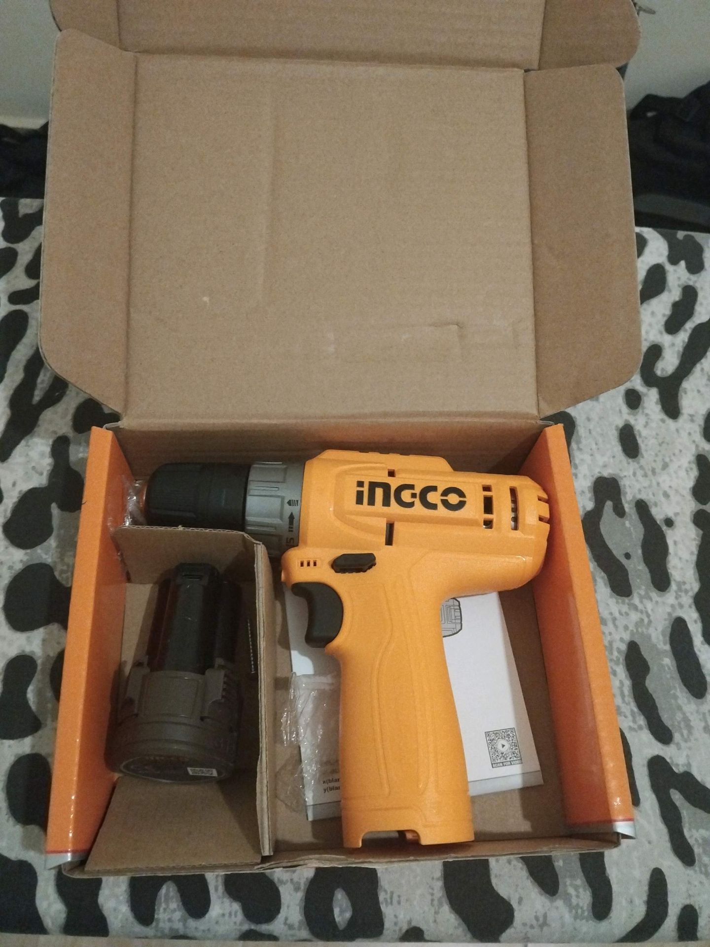 Ingco 12V Cordless Drill