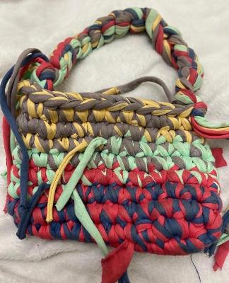Colorful Rope Braided Bag