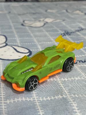 Green Toy Car with Wings