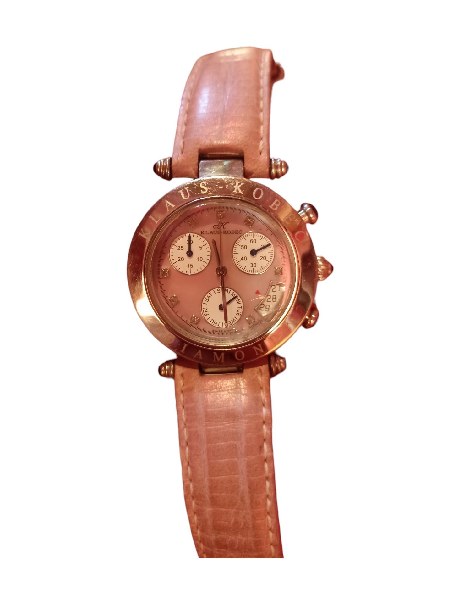 Klaus Kobec Diamond Watch
