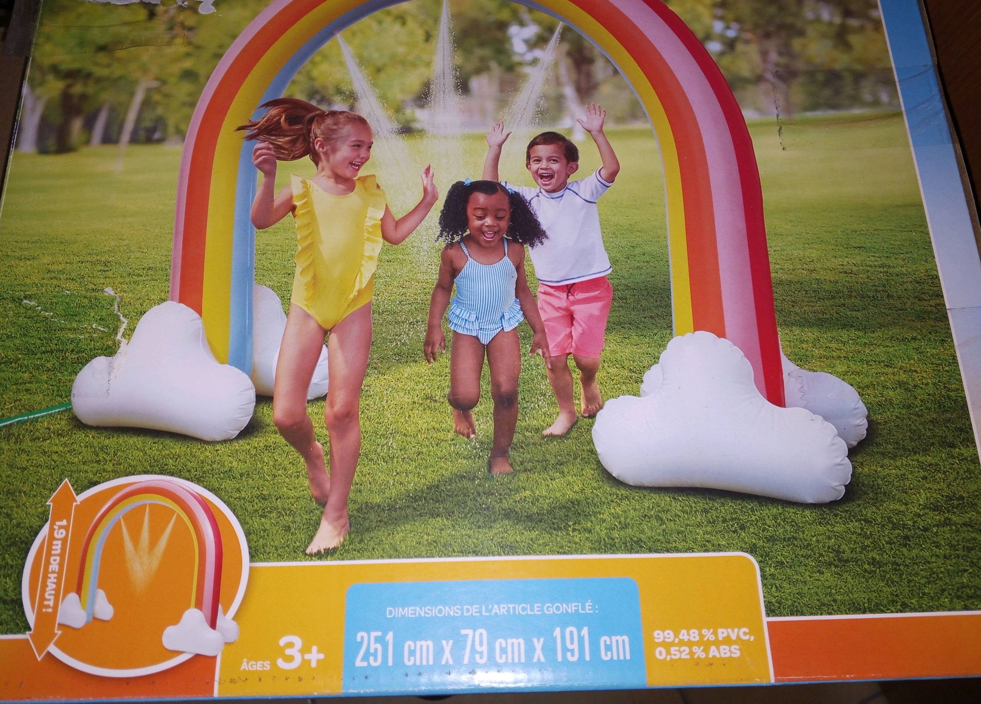 Rainbow Water Sprinkler Arch