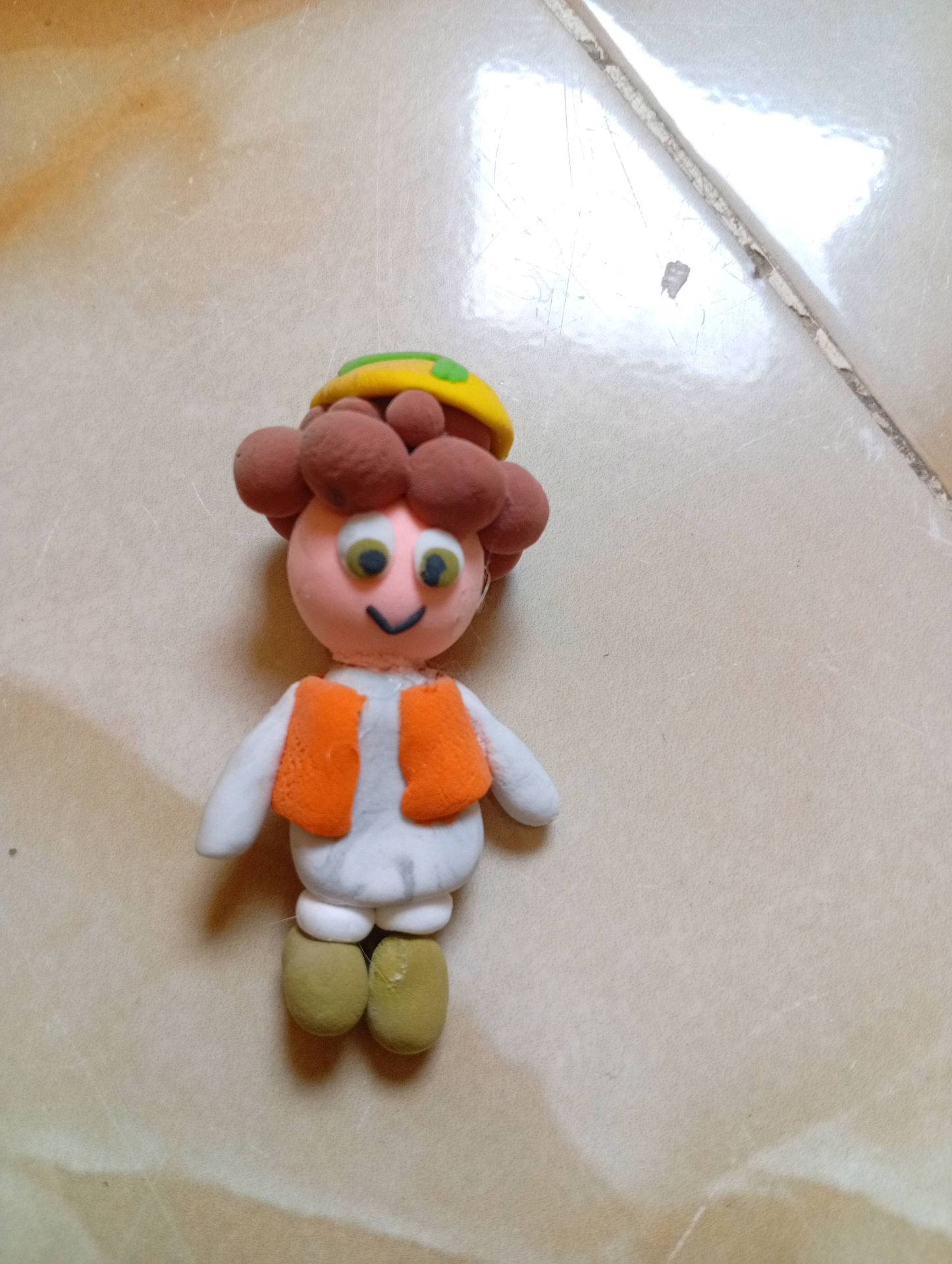 Colorful Toy Doll Figure