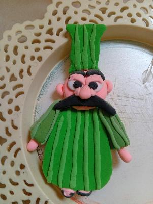 Handmade Polymer Clay Figure