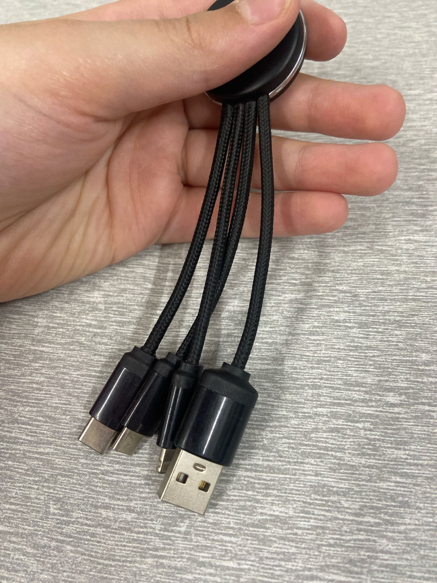 Multi-Cable Charging Hub