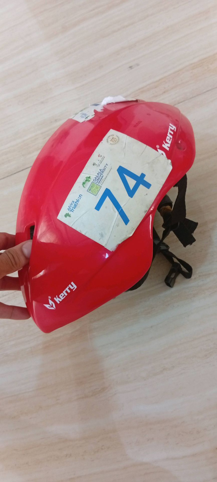 Kerry Cycling Helmet Red