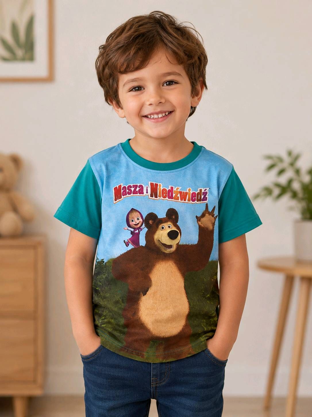 Masha and the Bear T-Shirt