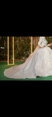 Beaded ball gown dress