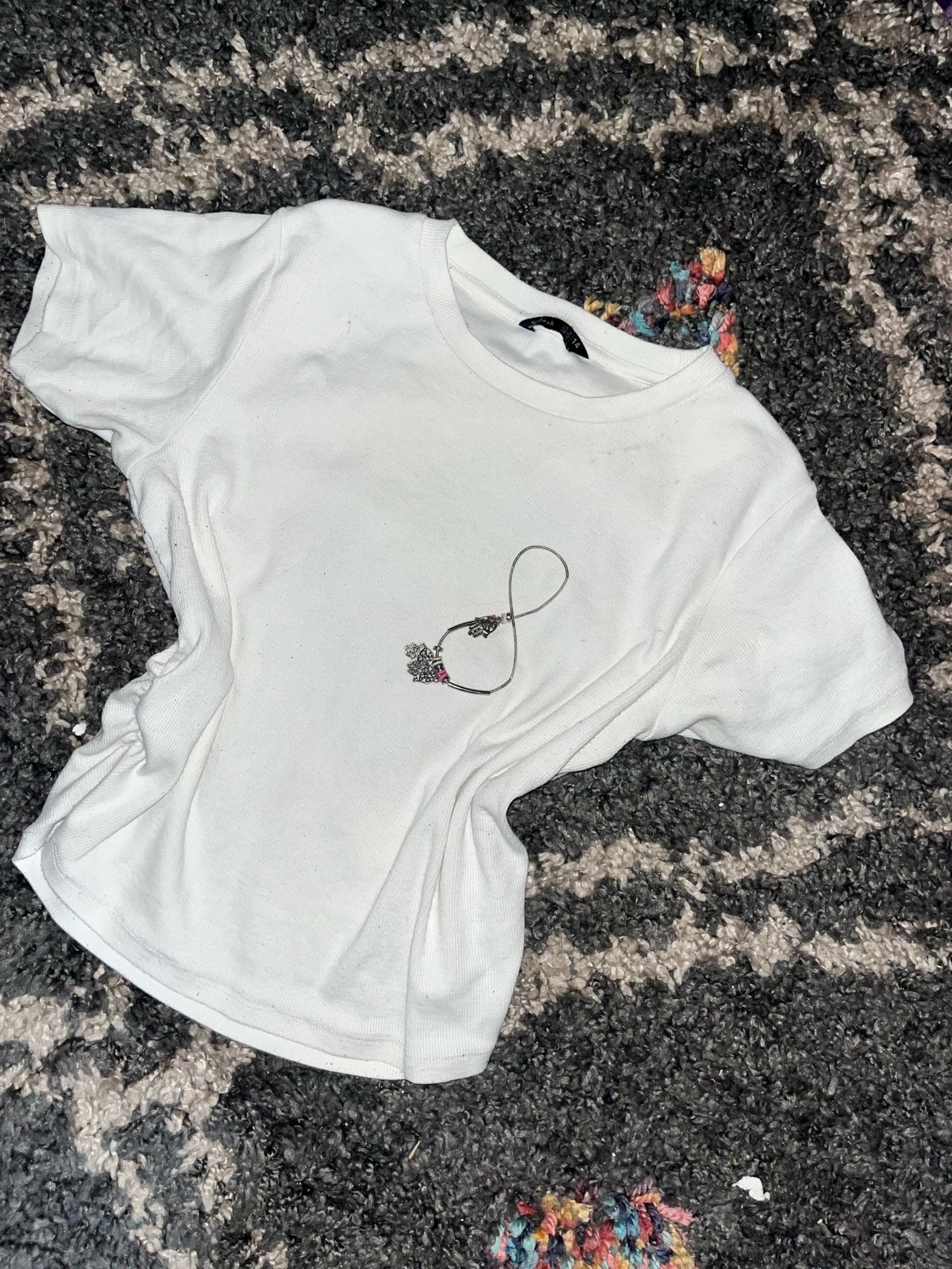 white top