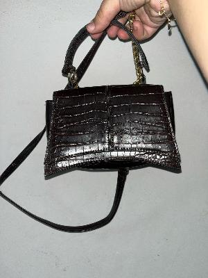 Braun Crocodile Embossed