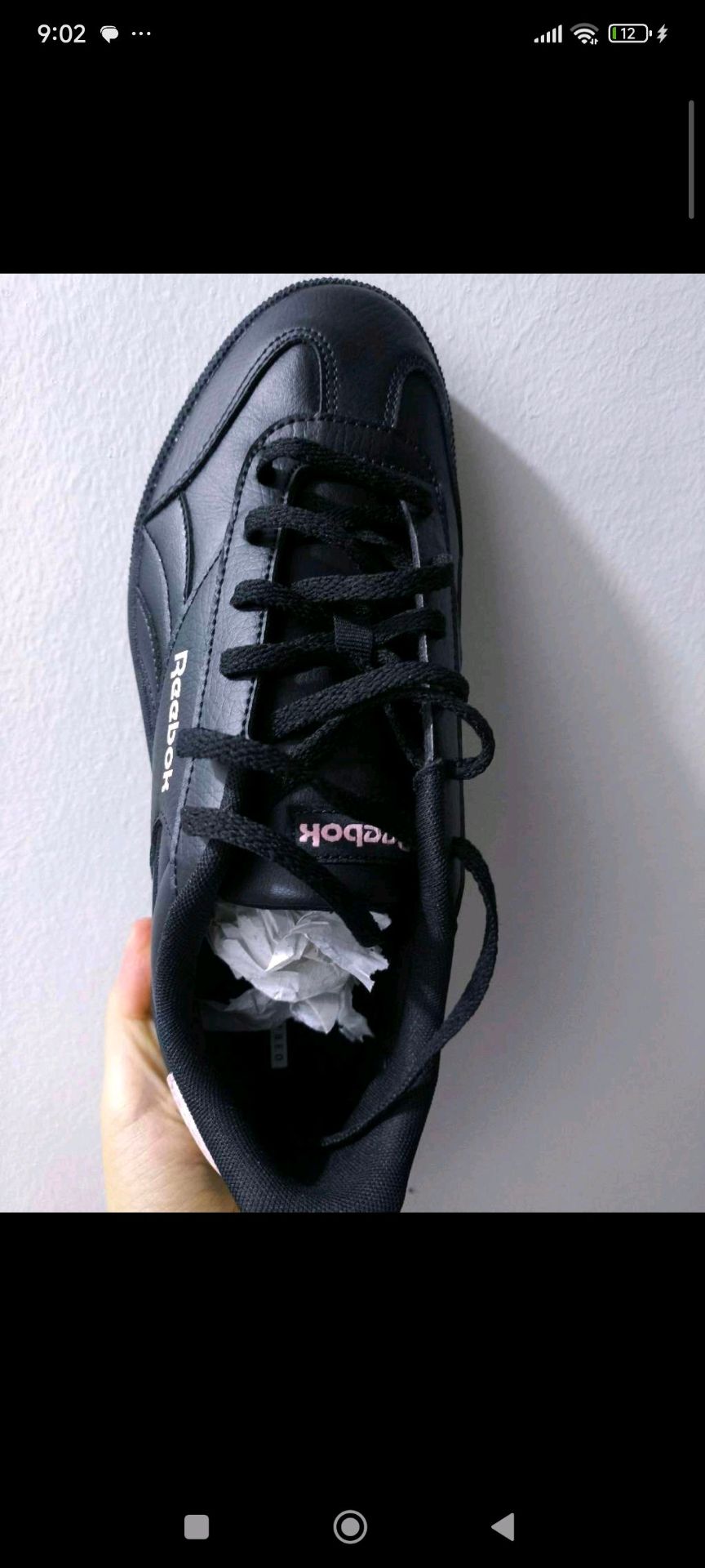 Reebok Black Sneaker