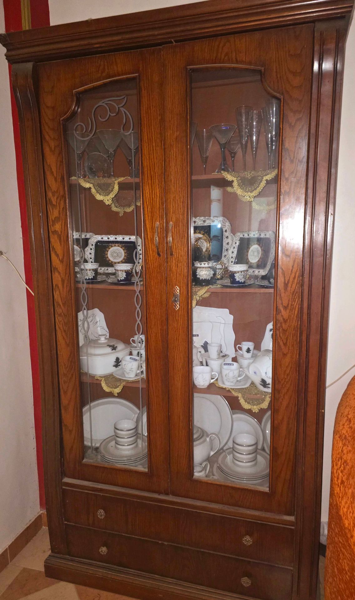 Wooden Glass Display Cabinet