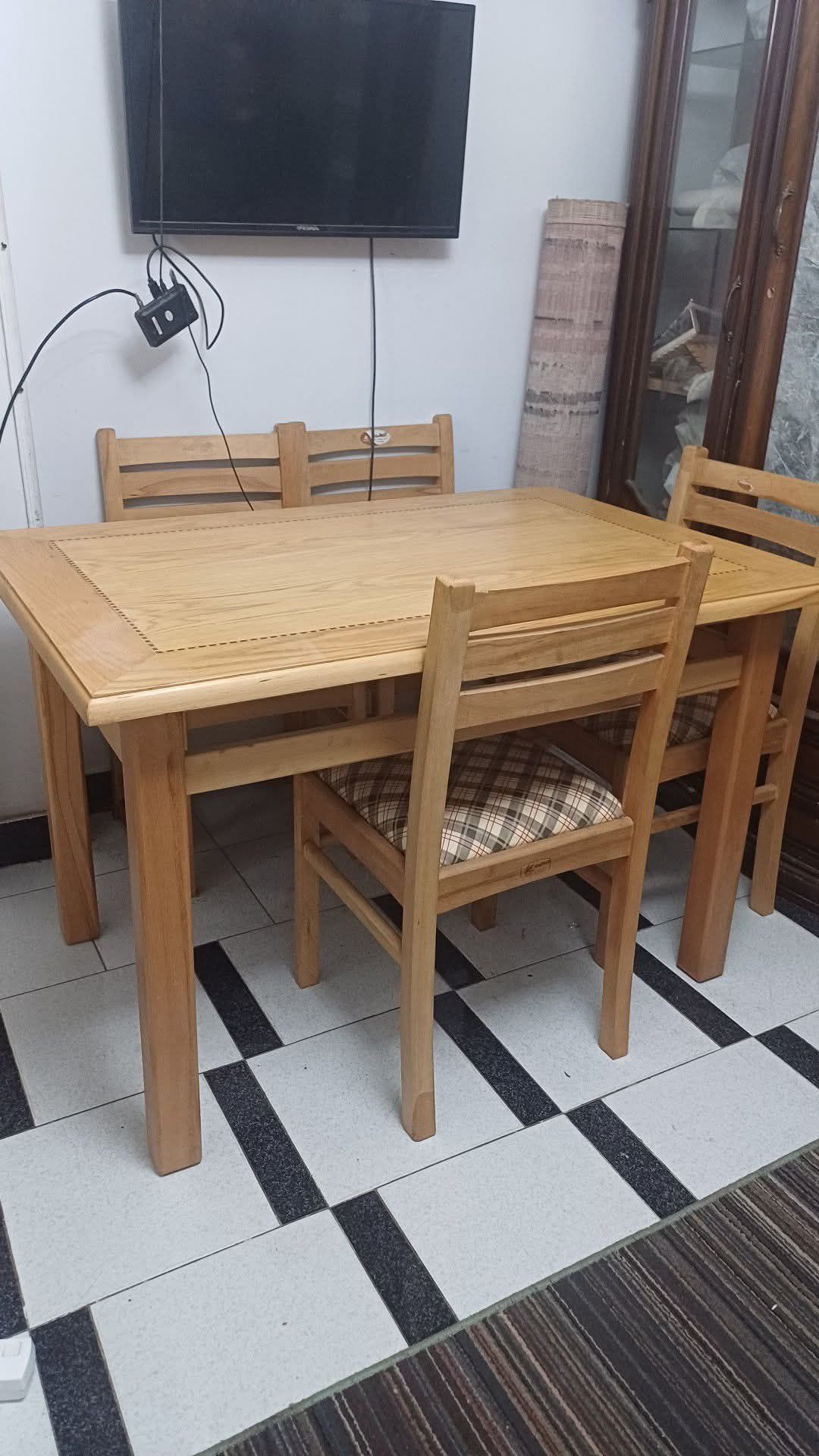 Wooden Dining Table Set