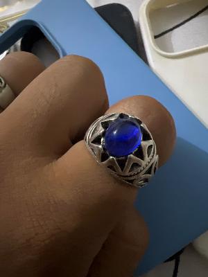 Blue Stone Statement Ring
