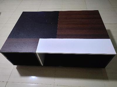 Coffee Table with Mixed Finishes