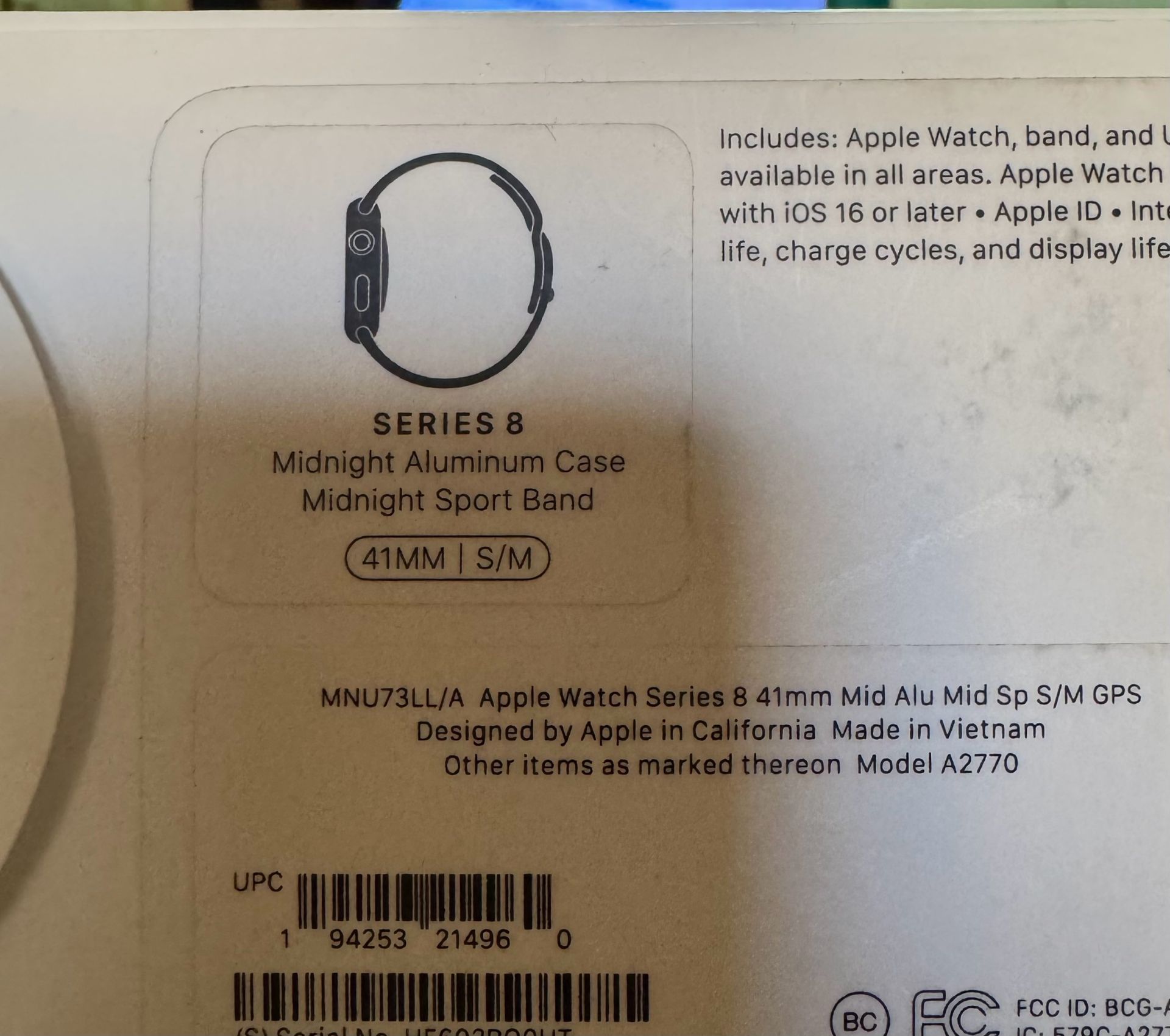 Apple Watch Series 8 41mm