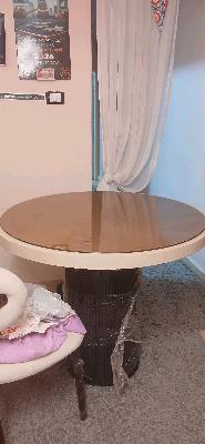 Round Glass Dining Table