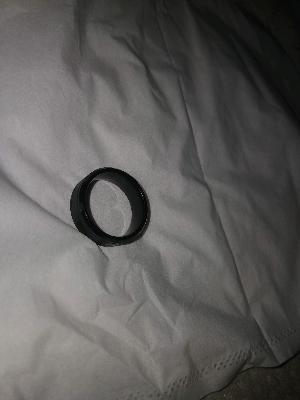Black tungsten ring