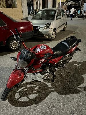 Benelli Red Motorcycle