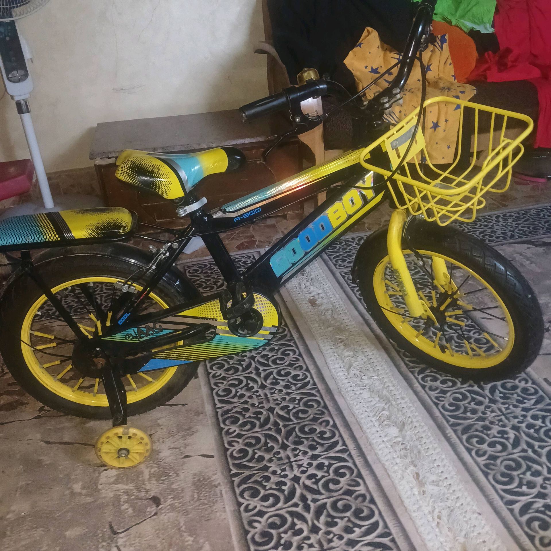 Children's Bicycle with Basket