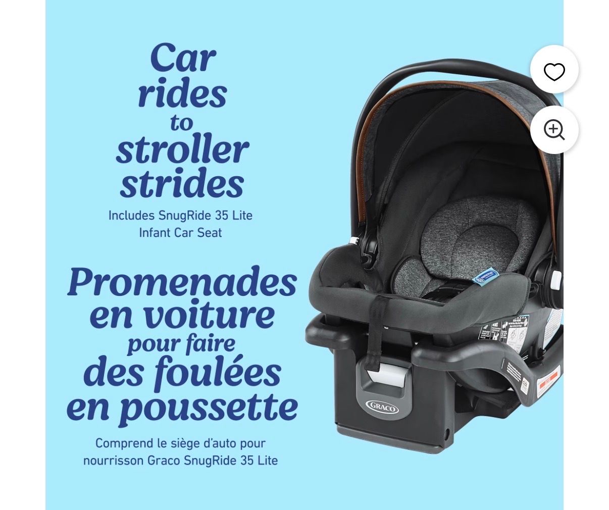 Graco SnugRide 35 Lite Car Seat