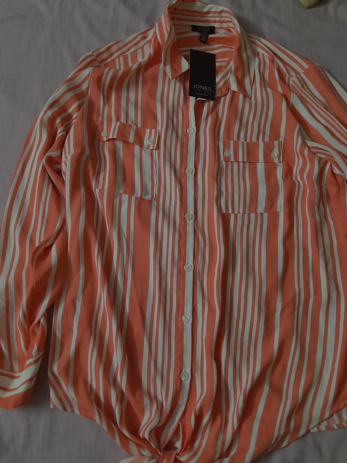 Jones Striped Button-Up Shirt