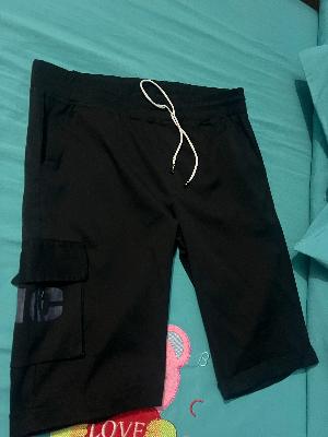 Black Cargo Shorts