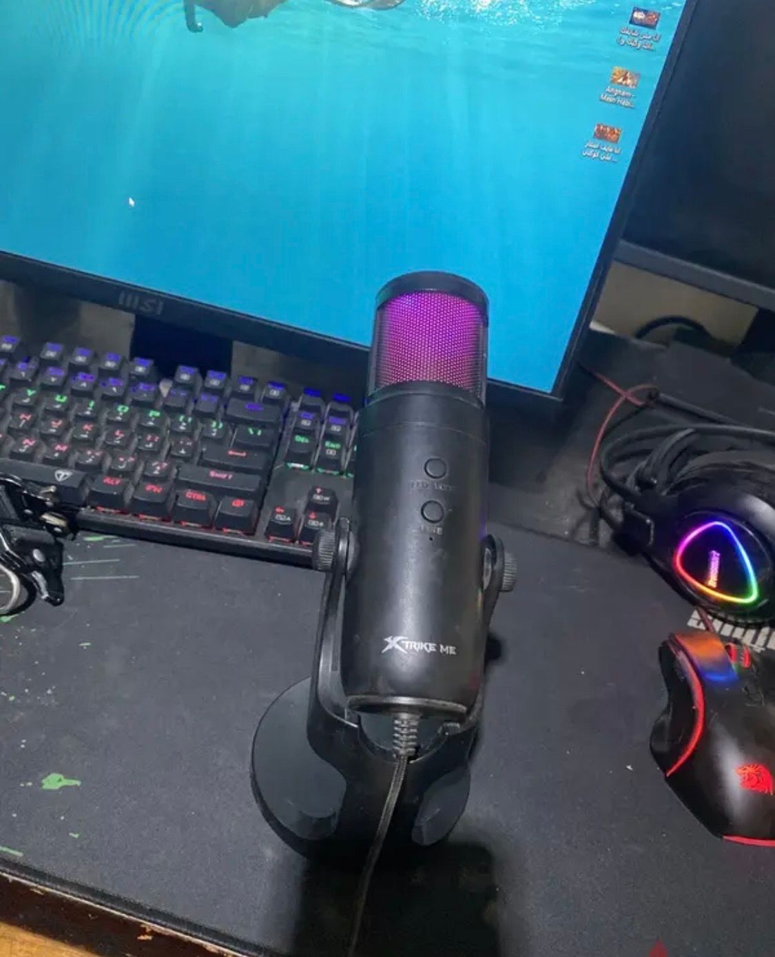 XTRIKE ME USB Condenser Microphone
