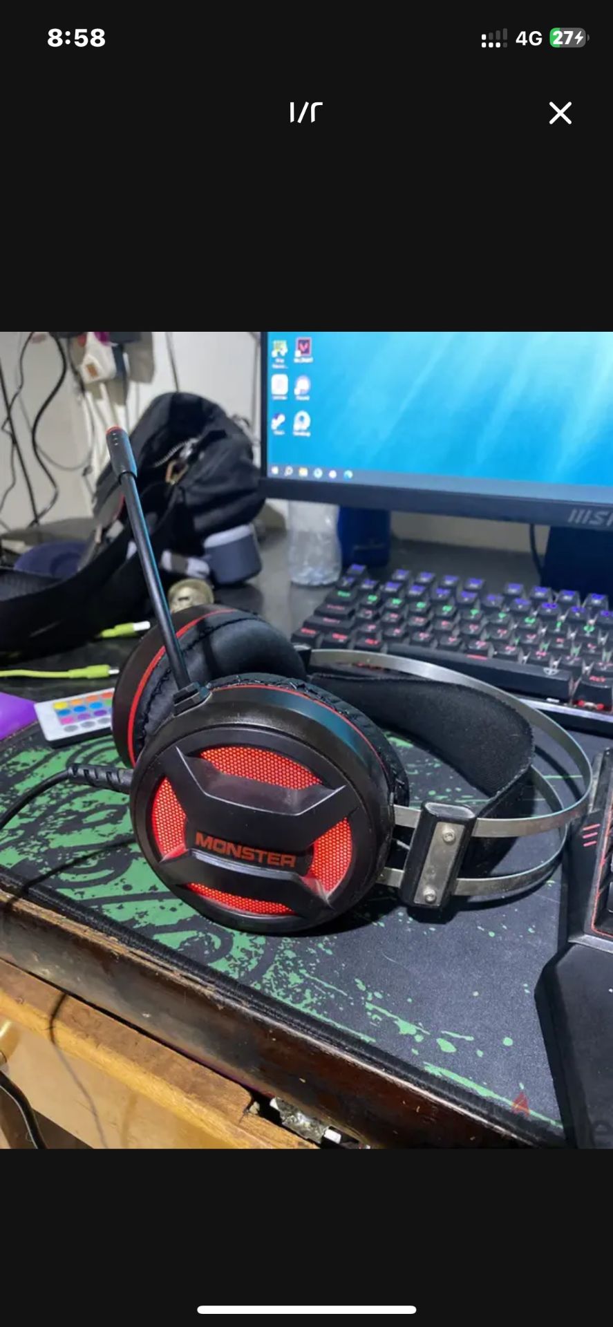 Monster Gaming Headset