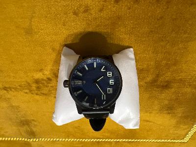 Black & Blue Dial Watch