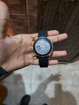 Chronograph Watch Black Dial