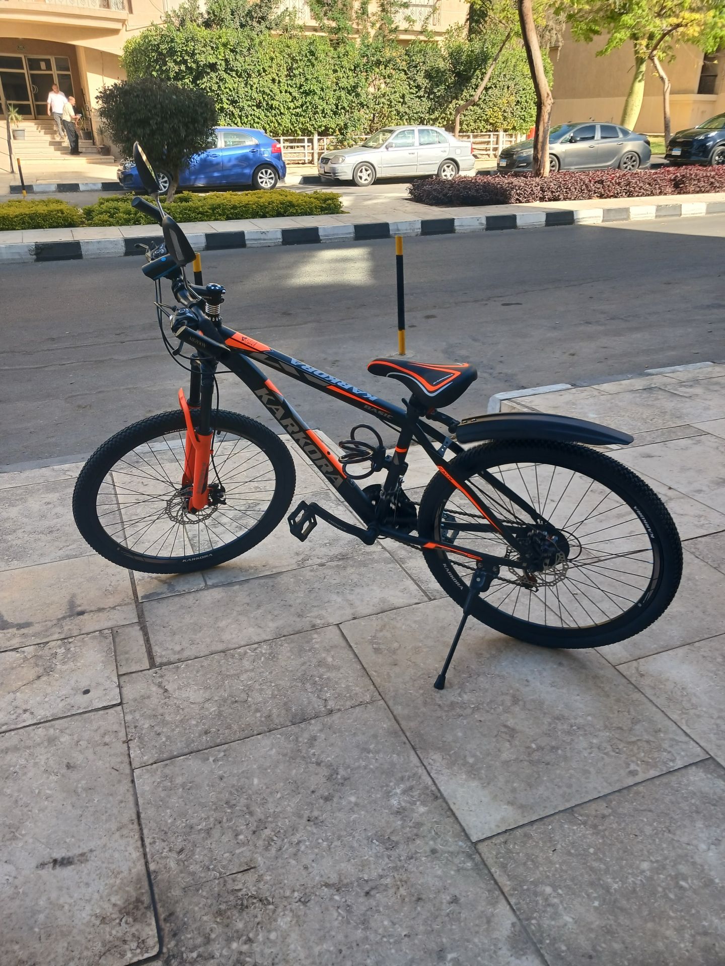 Mountain Bike Black Orange