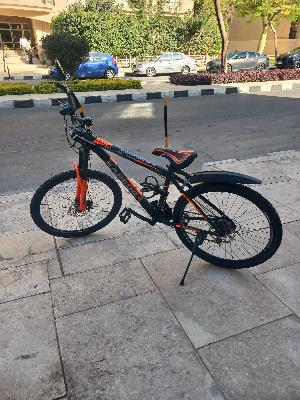 Mountain Bike Black Orange