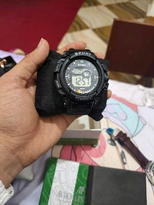 Sport Digital Watch Black
