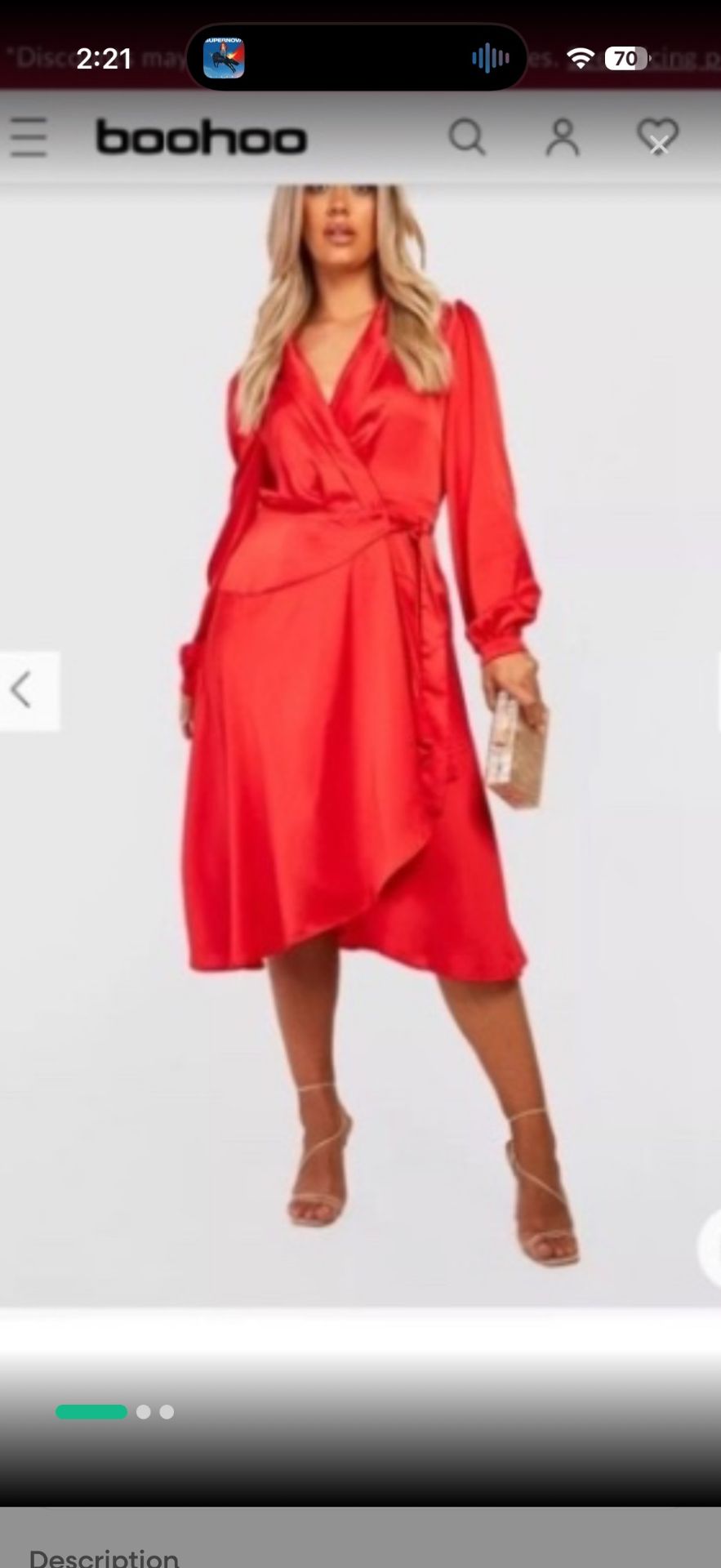 Red Dress(one size)