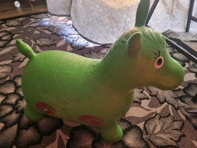 Green Hippo Toy
