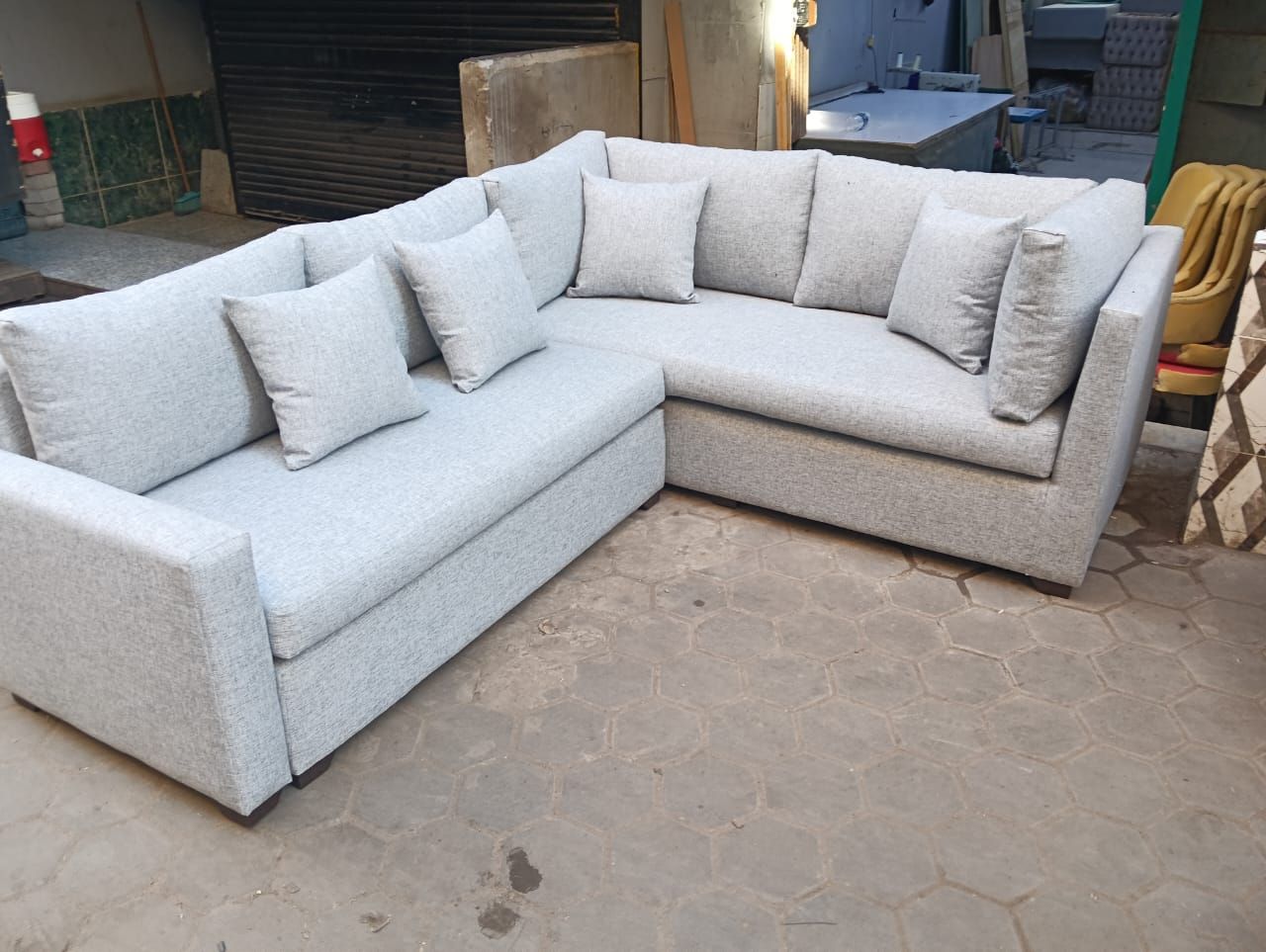 L-shaped Corner Sofa Sectional